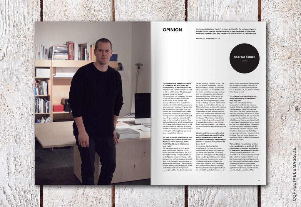 Magazine B – Issue 61: Acne Studios – Inside 07