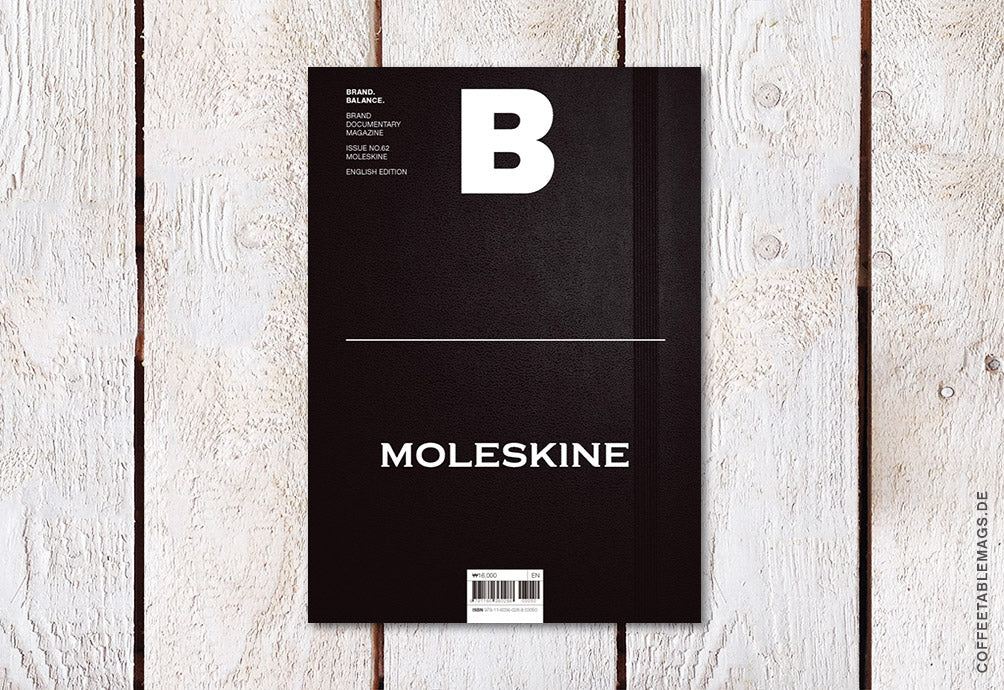 Magazine B – Issue 62: Moleskine – Cover