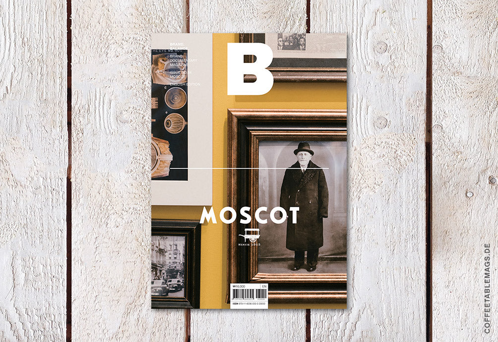 Magazine B – Issue 64: Moscot – Cover
