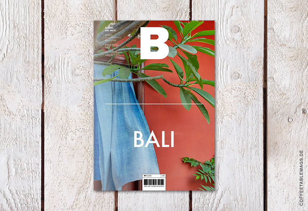 Magazine B – Issue 82: Bali – Cover