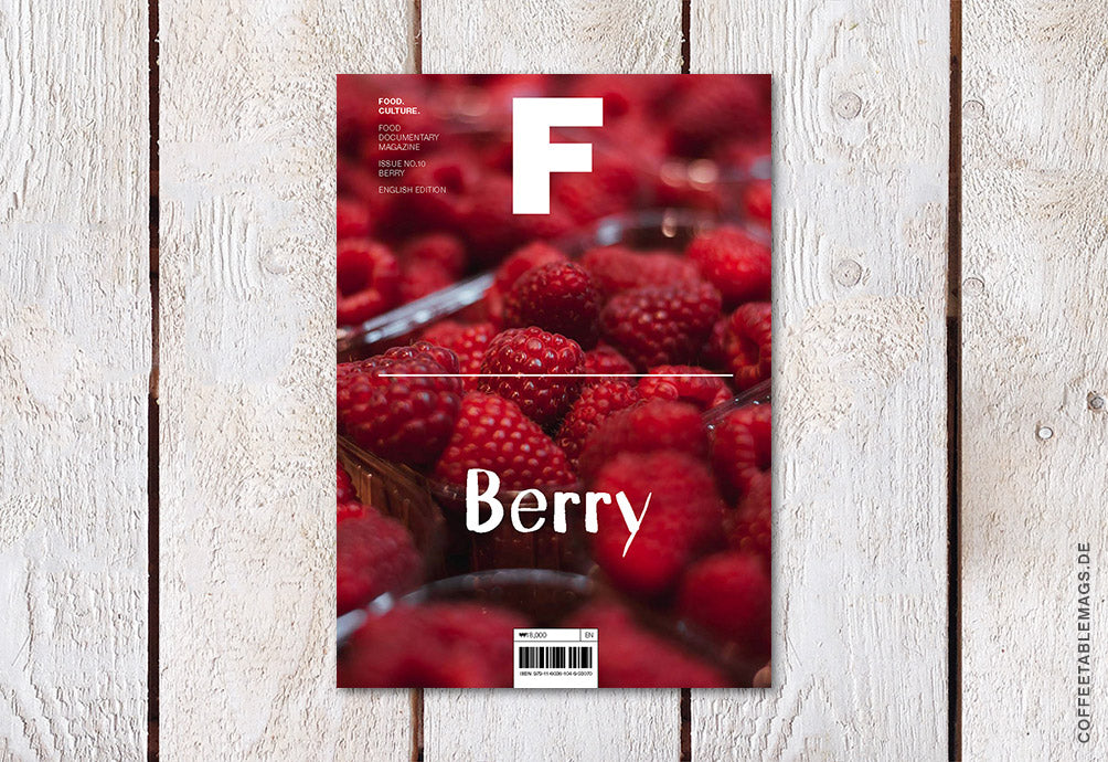 Magazine F – Issue 10: Berry – Cover