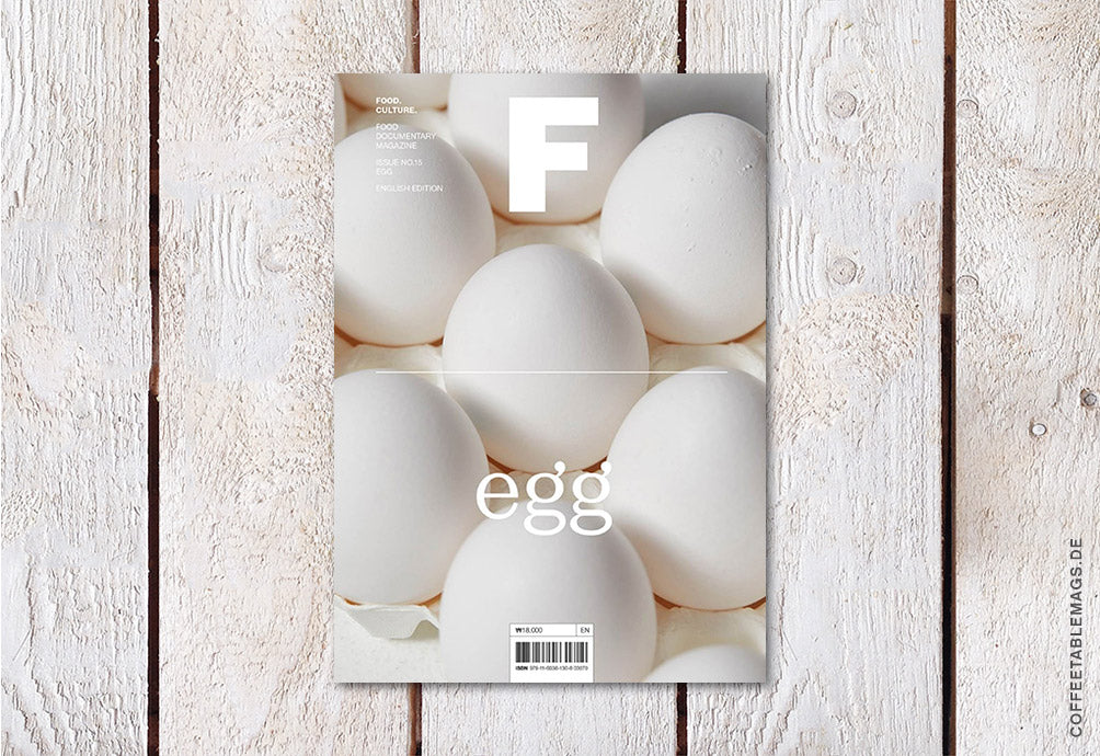 Magazine F – Issue 15: Egg – Cover