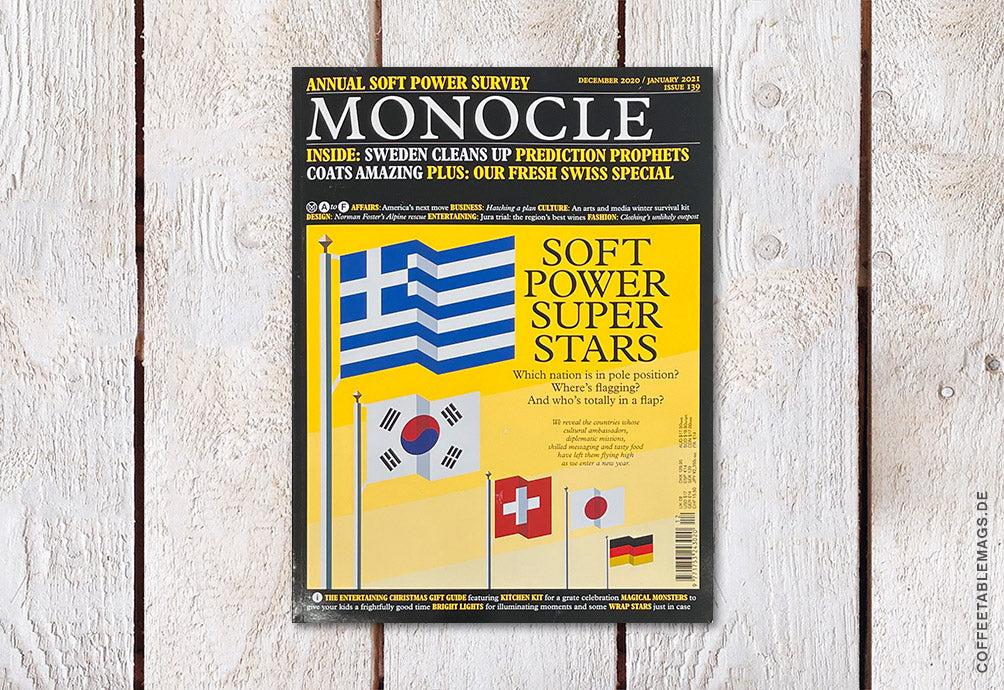 Monocle – Issue 139: Soft Power Super Stars – Cover