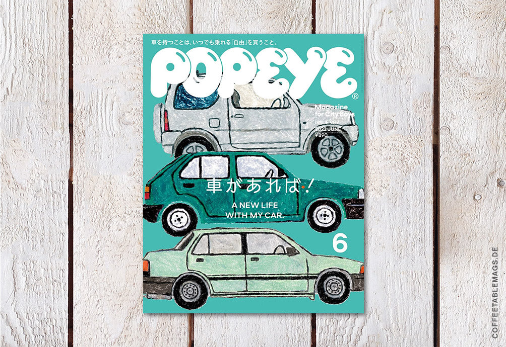 Popeye – Issue 902: A New Life with my car – Cover