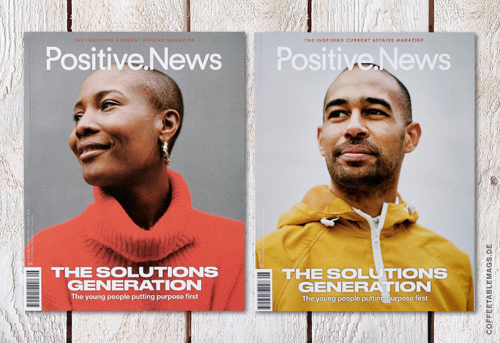 Coffee Table Mags // Independent Magazines // Positive News – Number 96 (Jan–Mar 2019) – Cover (Var1)